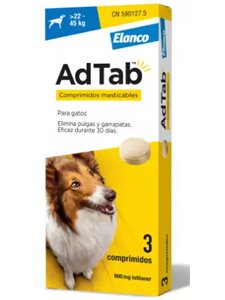 ADTAB PERRO 900 mg. (22 - 45 Kg.) 3 comprimidos